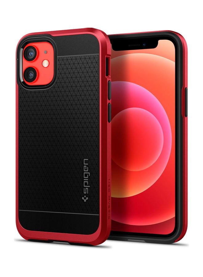 Spigen Neo Hybrid Case Cover For iPhone 12 Mini Red - Image 1