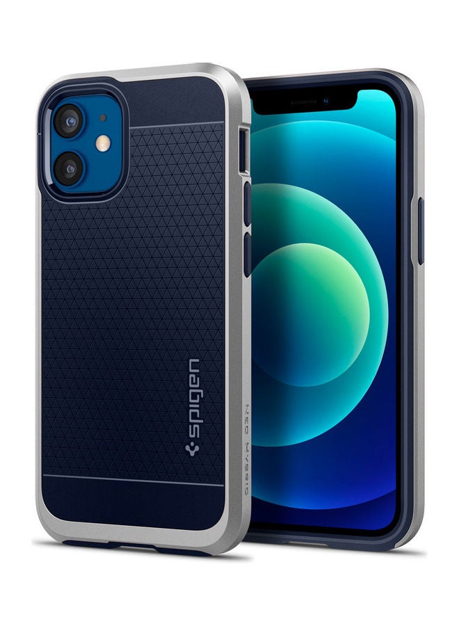Spigen Neo Hybrid for iPhone 12 Mini Case Cover - Satin Silver  - Image 1