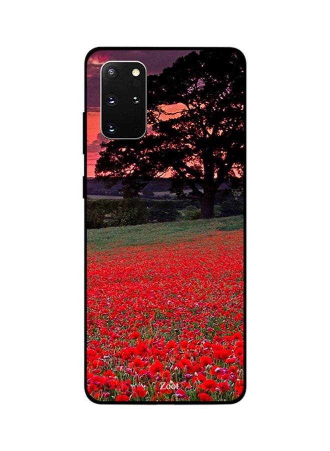 Zoot Skin Case Cover -for Samsung Galaxy S20 Plus Red Garden Dark Clouds Red Garden Dark Clouds