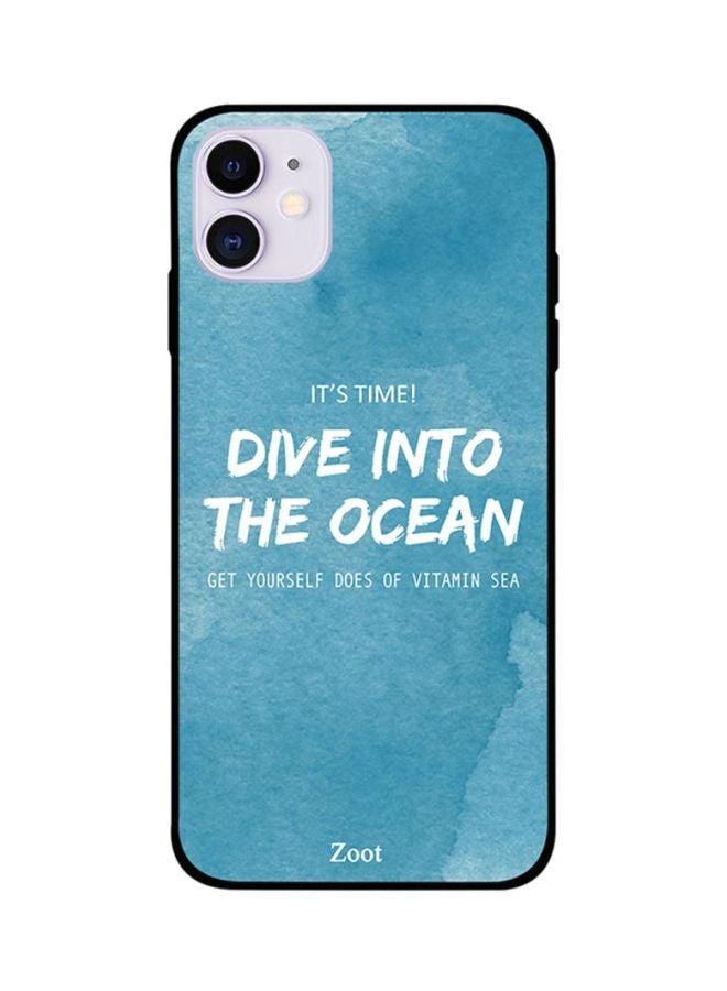 Zoot Protective Case Cover For Apple iPhone 11 Dive Into The Ocean 