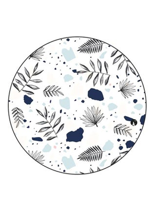 Printed Round Mouse Pad White/Grey/Blue - v1606229313/N34504783A_1