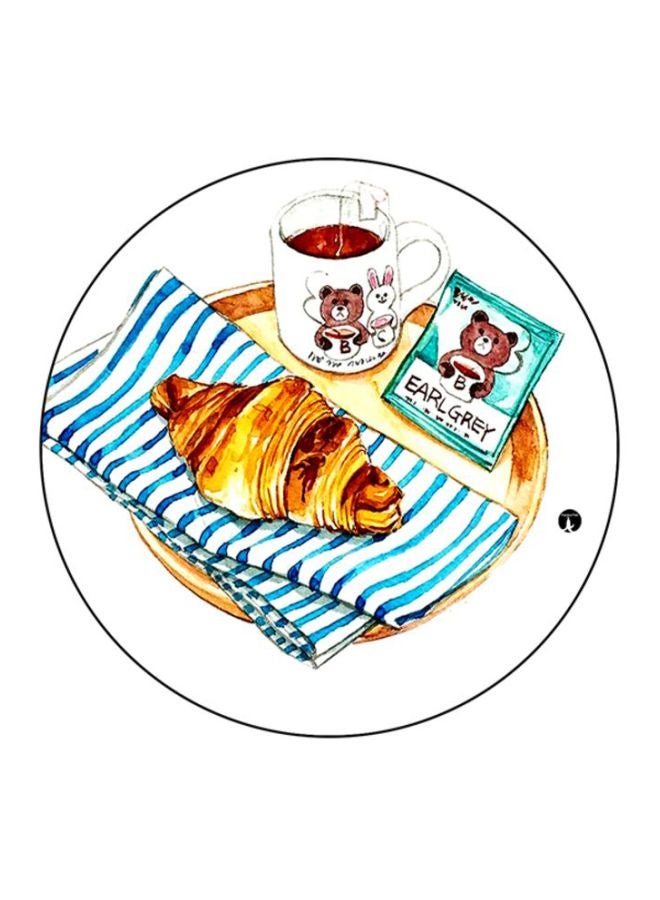 BP Food Mouse Pad White/Brown/Blue