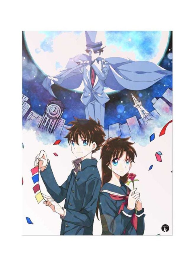 BP The Anime Detective Conan Mouse Pad Blue/Pink/Red