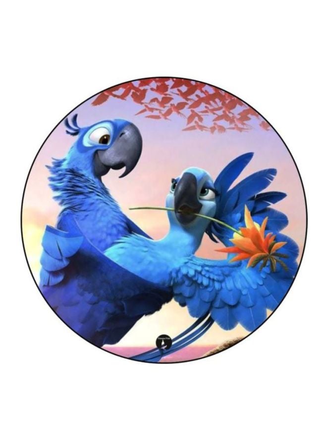 BP Rio Printed Mouse Pad Blue/Yellow/Red