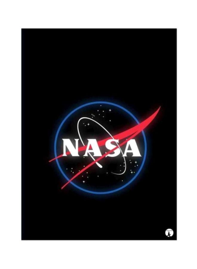 BP Nasa Printed Mousepad Black/White/Blue
