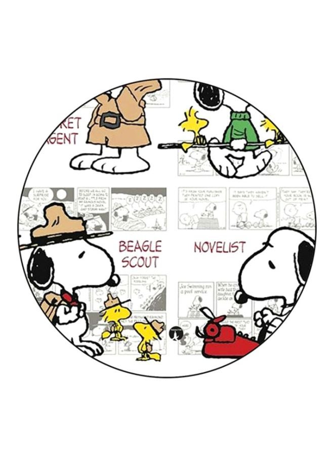 BP Snoopy Printed Mouse Pad Multicolour