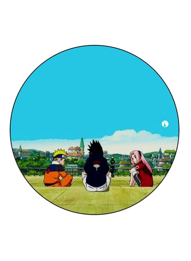 بي بي لوح ماوس مستدير بطبعة من فيلم "Spiderman" متعدد الألوان