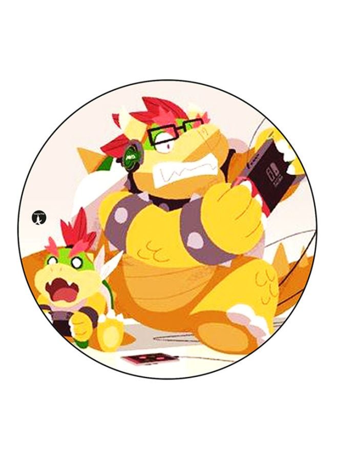 BP The Video Game Super Mario Round Mouse Pad Multicolour