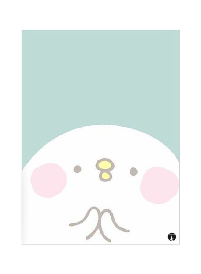 BP A Duck Mouse Pad Blue/White