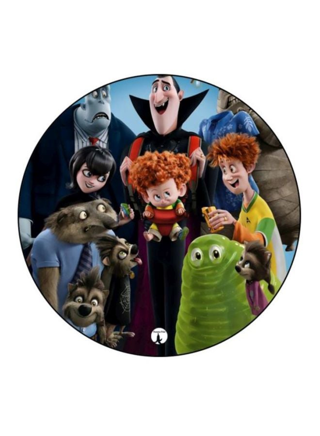 BP Hotel Transylvania Printed Mousepad Green/Brown/Blue