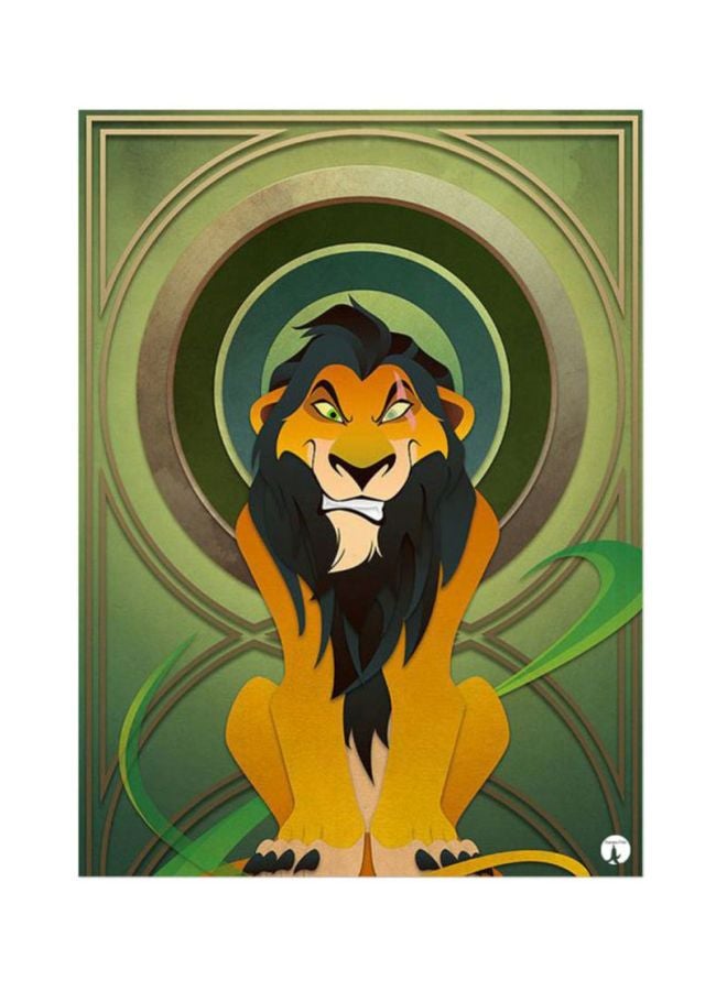 BP Disney Mouse Pad Green/Black/Brown