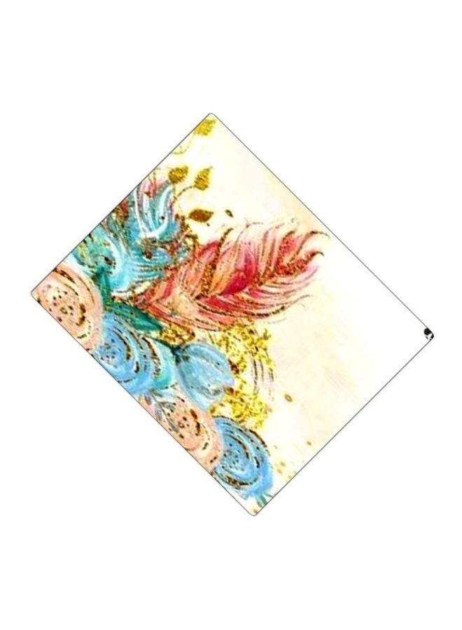 BP Printed Anti-Slip Gaming Mouse Pad Beige/Blue/Red - Image 2