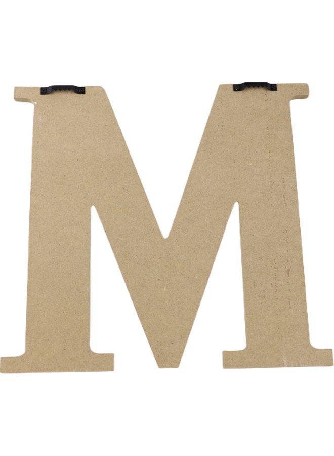 Generic - Wooden Domestic Use HOME Letters Wall-Mounted Decoration Retro Crafts Wall Sign Artware Applicable For Home Decoration Retro Burlywood 27.0x25.5x9.0cm - Image 1