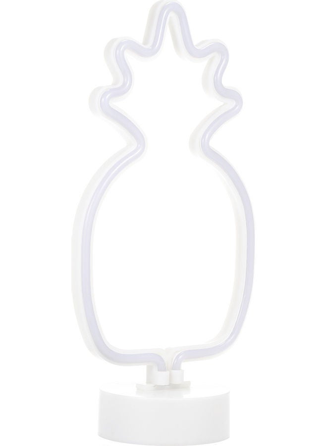 Lightning Neon Signs LED Light With Holder Base Yellow 28.8x19.5x5.8cm  - Image 2