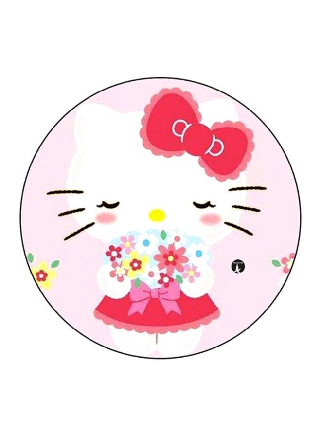 بي بي لوح ماوس بطبعة "Hello Kitty" وردي/أبيض/ أحمر