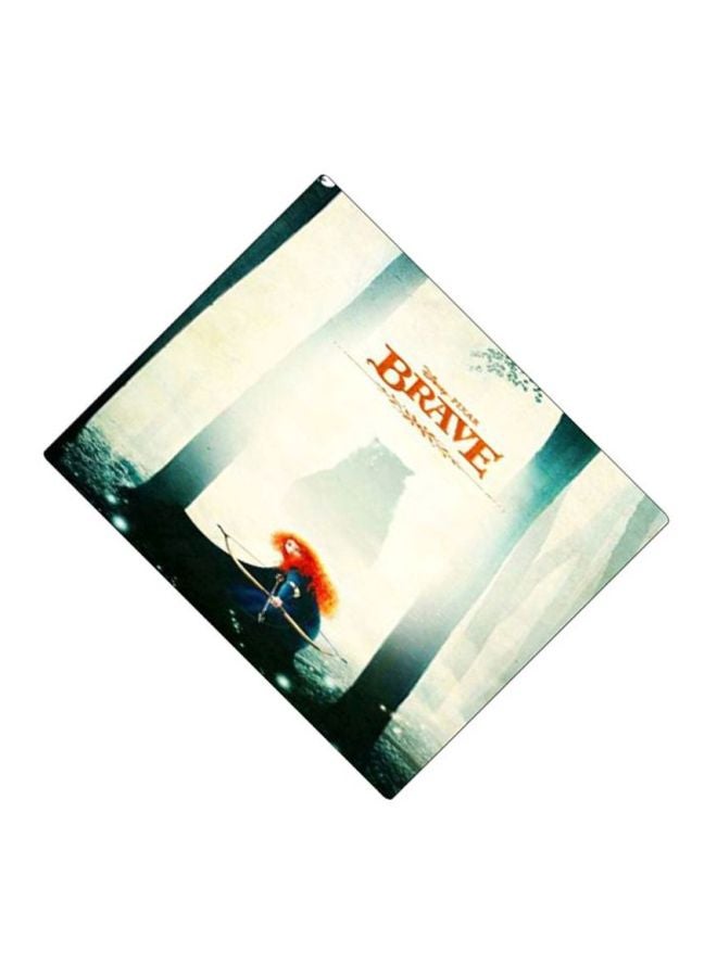 BP Printed Anti-Slip Gaming Mouse Pad Beige/Black/Brown - Image 2