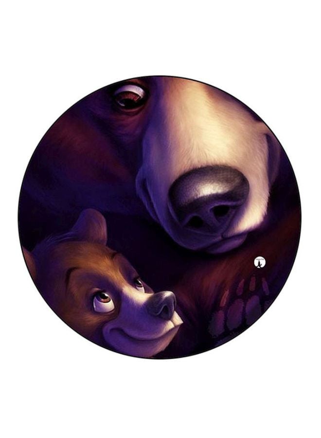 BP Disney Mouse Pad Black/Brown/Purple