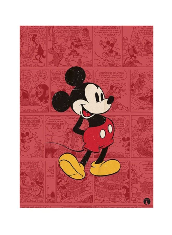 BP Disney Mouse Pad Red/Black/Yellow
