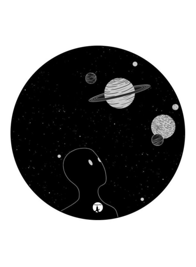 BP Space Printed Mousepad Black/White