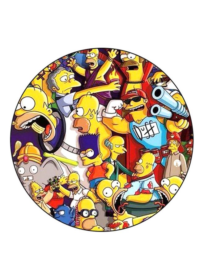 BP Simpsons Print Mouse Pad Multicolour
