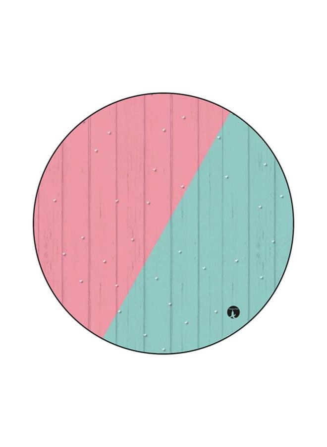 BP Round Mousepad Pink/Blue