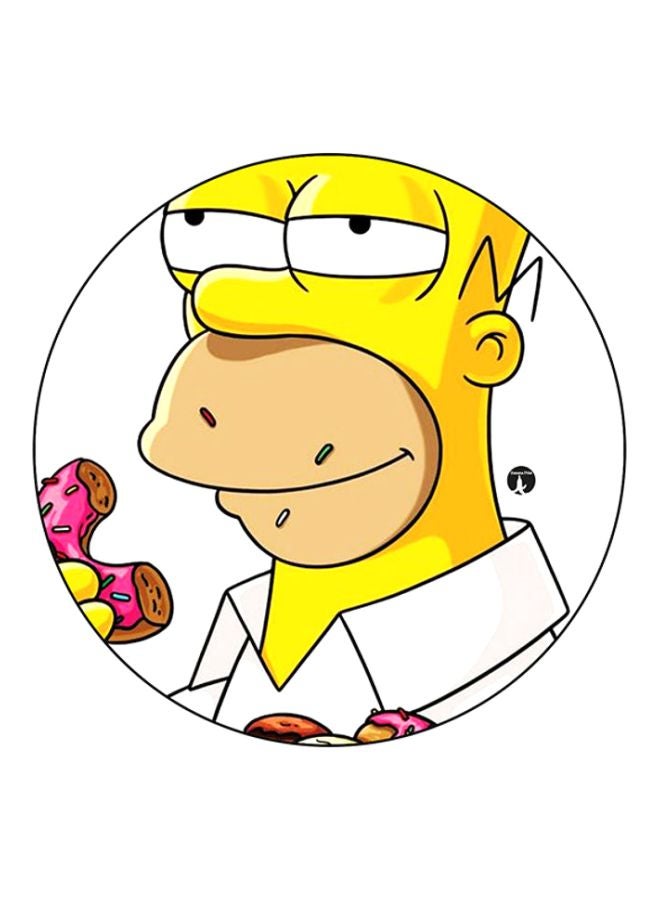 BP Simpsons Print Mouse Pad Multicolour