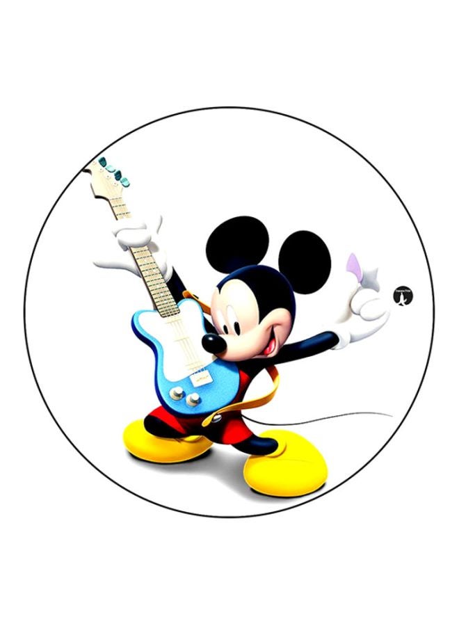 Printed Round Mouse Pad Multicolour