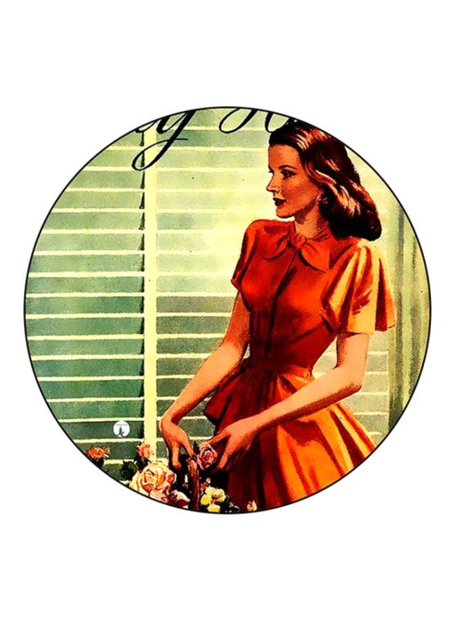 BP Vintage Art Printed Mouse Pad Multicolour