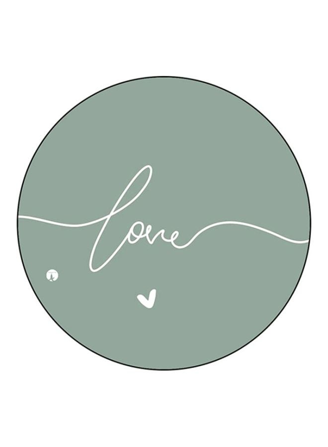 BP English Phrases Mouse Pad Grey/White