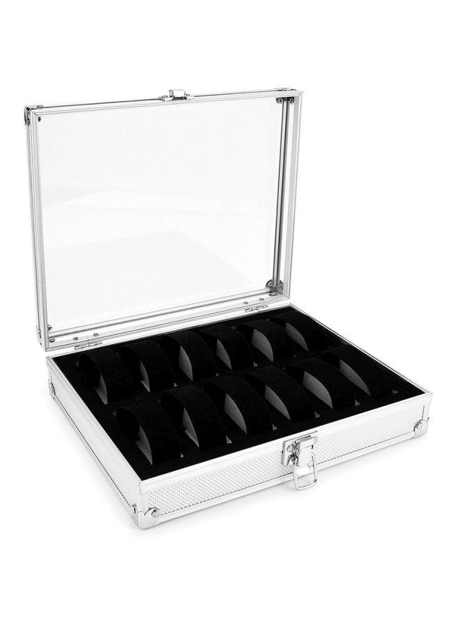Generic - 12-Grid Watch Storage Box - Image 1