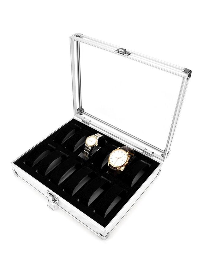 Generic - 12-Grid Watch Storage Box - Image 1
