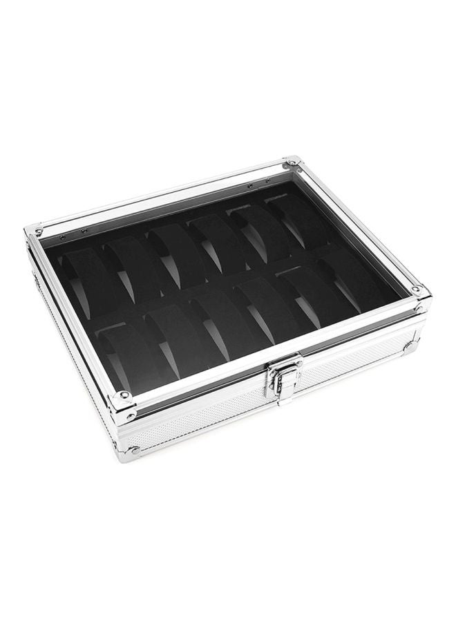 Generic - 12-Grid Watch Storage Box - Image 1