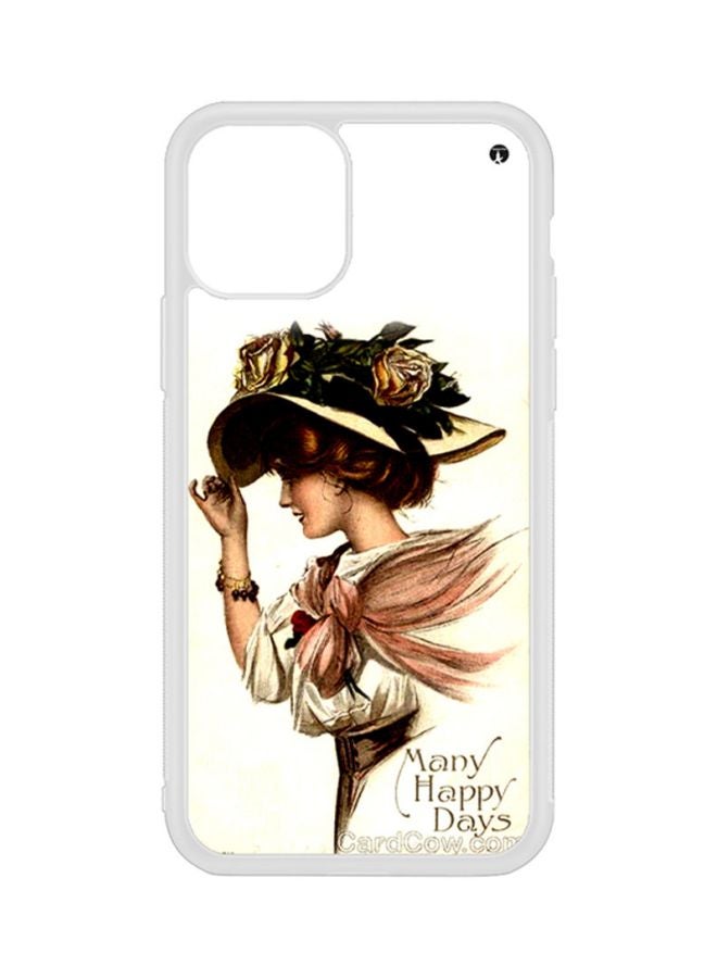 BP Protective Case Cover For iPhone 11 White/Brown/Beige