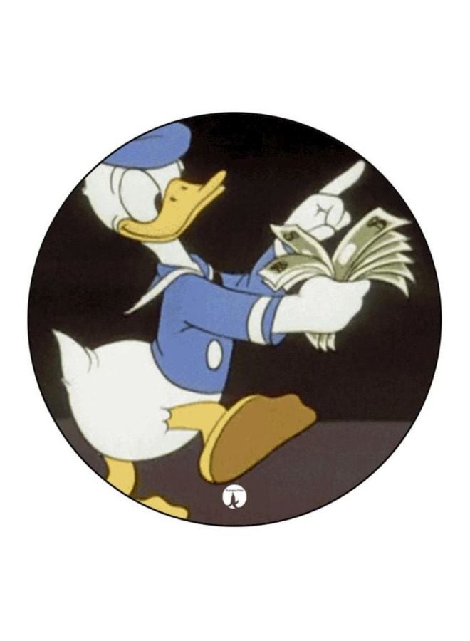 بي بي لوحة ماوس بطبعة ديزني أزرق/أبيض/أصفر