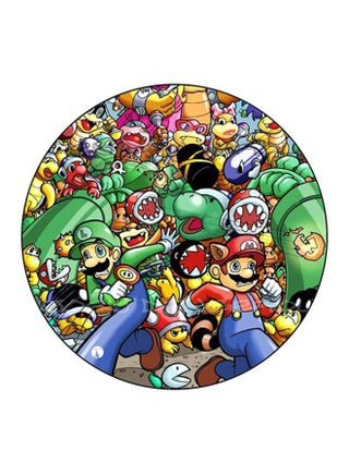 Printed Mouse Pad Green/Red/Blue - v1606231580/N34505655A_1