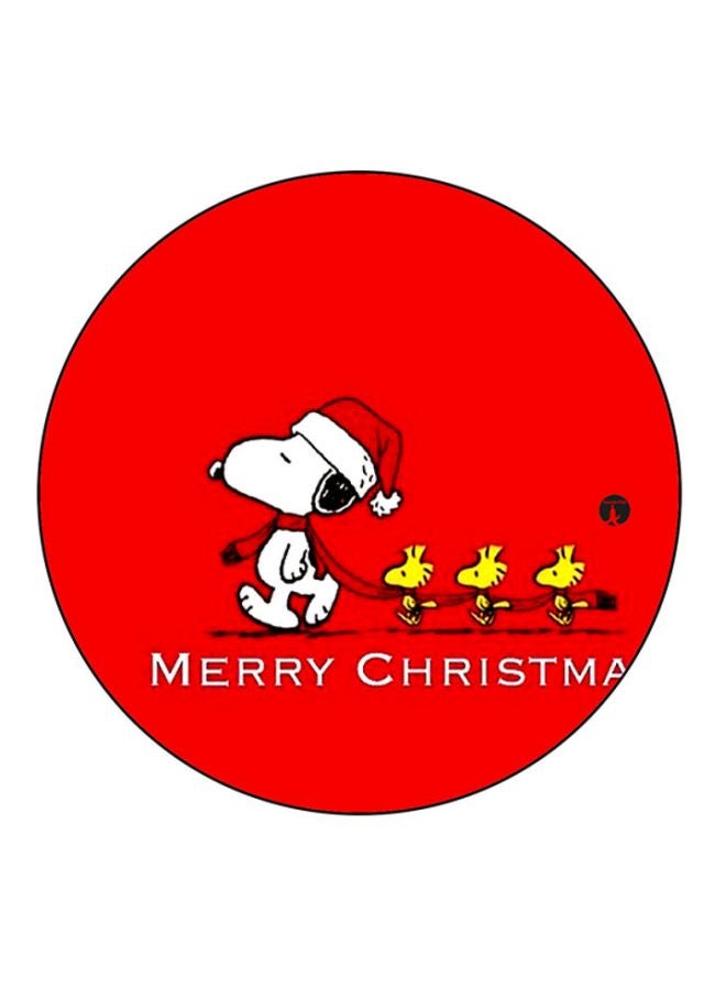 BP Snoopy Print Mouse Pad Red/White/Yellow 