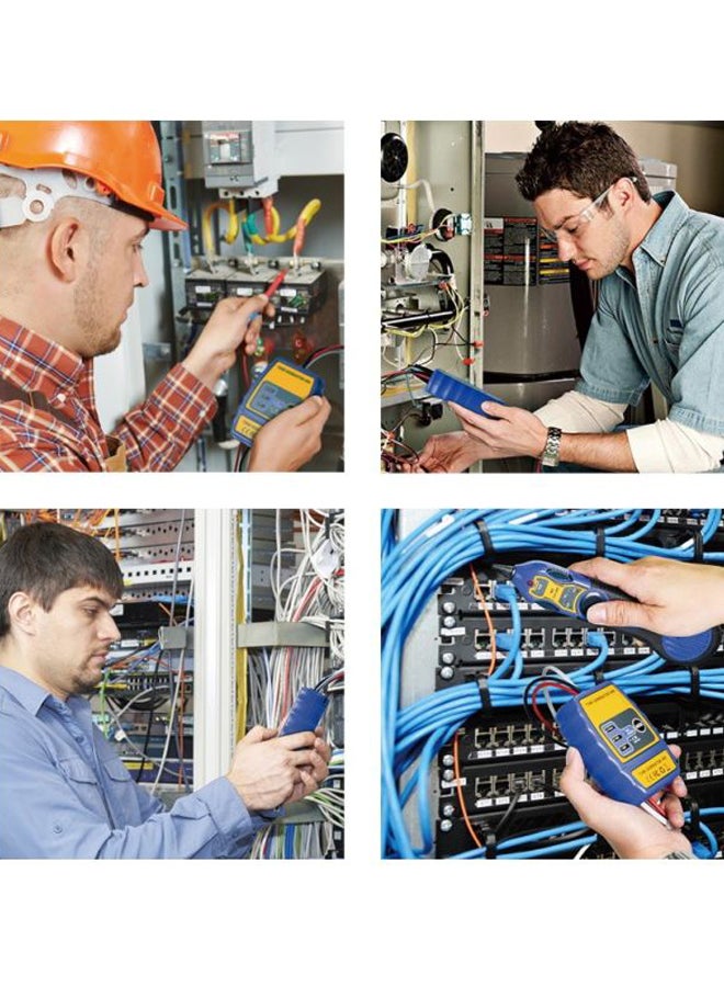 GOLDTOOL 3-In-1 Multi-Functional Cable Tester Grey/White - Image 5