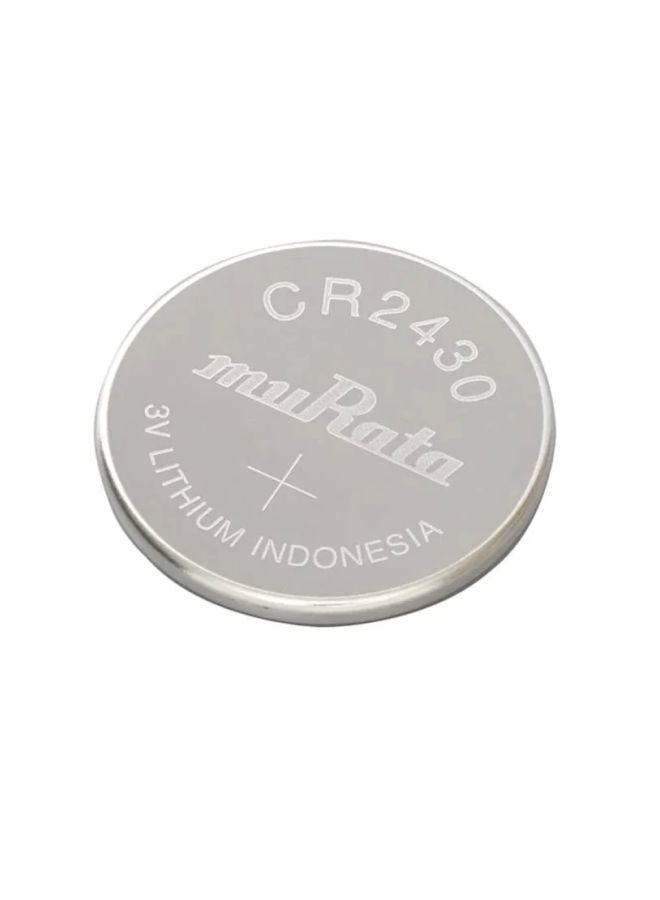 muRATA 5-Piece Cr2430 Lithium 3V Batteries Silver  - Image 2
