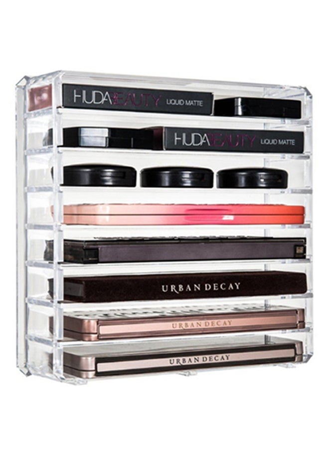 Generic - Cosmetic Counter Storage Box Clear - Image 1