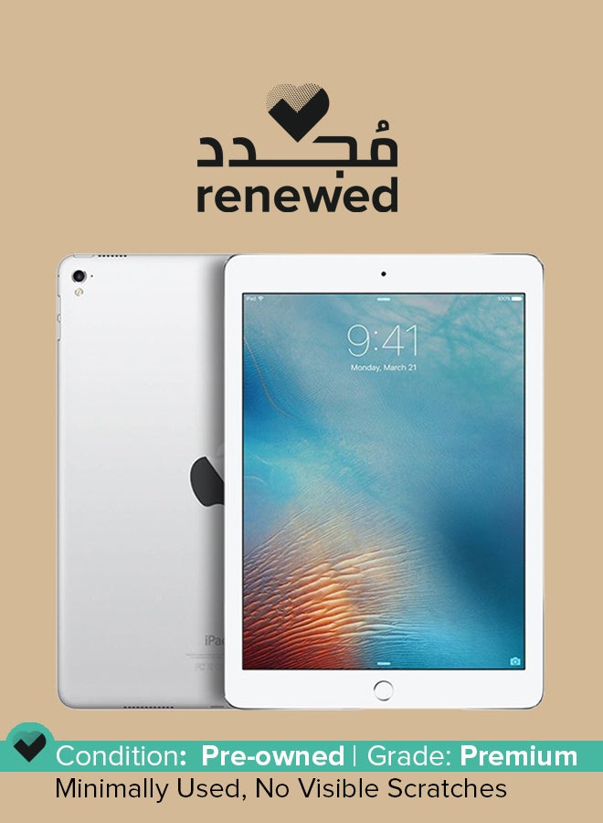 Apple Renewed - iPad Pro 2017 (1st Gen) 10.5inch 256GB Wi-Fi Silver With FaceTime - Image 1