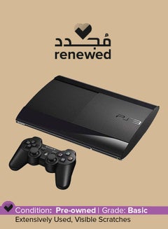 Renewed - PlayStation 3 Super Slim 500GB Console