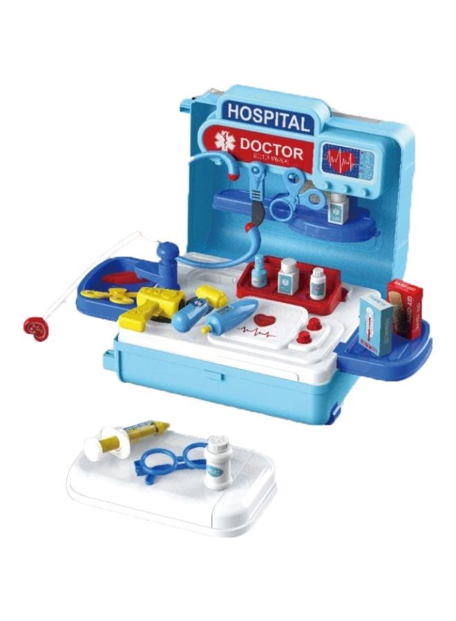 BOWA 4-In-1 Mobile Hospital Playset 49x62x24cm - Image 1