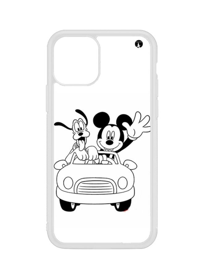 بي بي غطاء حماية واقٍ لهاتف أبل آيفون 11 برو ماكس أبيض/ أسود