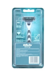Gillette Mach 3 Shave Razor Multicolour 10.3 x 1.3 x 20cm  - Image 2