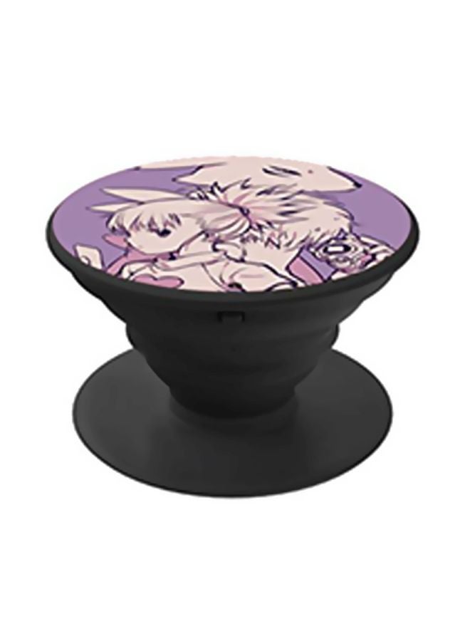 BP Pop Up Expanding Phone Grip Holder - Anime Digimon Purple/White - Image 1