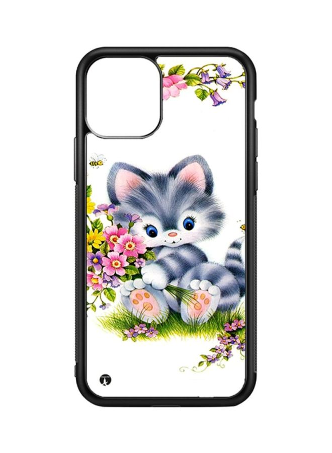 غطاء حماية واقي لهاتف أبل آيفون 11 برو قطة