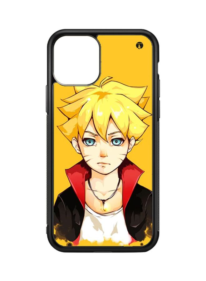 Protective Case Cover For Apple iPhone 11 The Anime Naruto (Black Bumper)