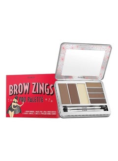 Benefit Cosmetics Brow Zings Pro Palette In Light-Medium Brown