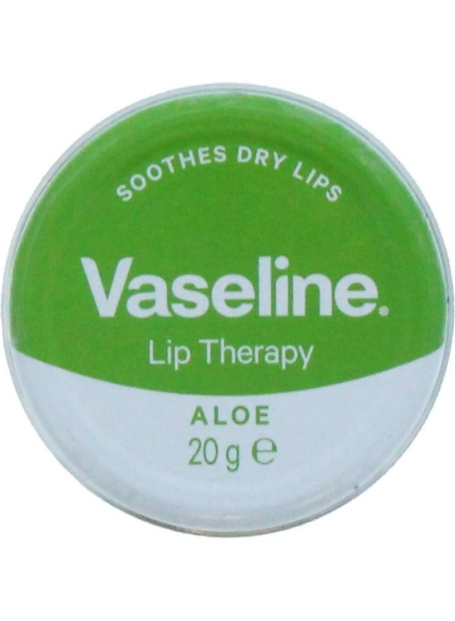 Vaseline Lip Therapy Petroleum Jelly Aloe Vera Green 20 g