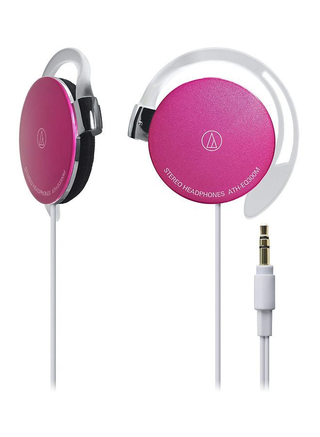 audio-technica In-Ear Fit Headphones Pink/White - Image 1